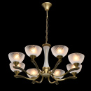 Żyrandol mosiężny ze szklanymi kloszami Aphrodite MW-LIGHT Classic 317014808