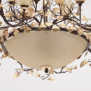 Żyrandol Premium z 33 żarówkami w kwiatowym stylu z powłoką ze złota Chiaro 343010833