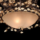 Żyrandol Premium z 33 żarówkami w kwiatowym stylu z powłoką ze złota Chiaro 343010833