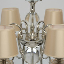 Żyrandol sufitowy z pięknymi abażurami MW-LIGHT Elegance 355013806