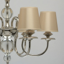 Żyrandol sufitowy z pięknymi abażurami MW-LIGHT Elegance 355013806