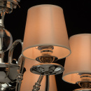 Żyrandol sufitowy z pięknymi abażurami MW-LIGHT Elegance 355013806
