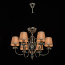 Żyrandol sufitowy z pięknymi abażurami MW-LIGHT Elegance 355013806