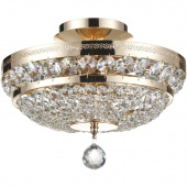 Żyrandol sufitowy - złoty z kryształami Ottilia Maytoni Classic DIA700-CL-03-G