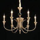 Żyrandol świecznikowy w kolorze miedzianym na 6 żarówek Consuelo MW-LIGHT 614013106