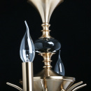 Żyrandol świecznikowy w kolorze miedzianym na 6 żarówek Consuelo MW-LIGHT 614013106