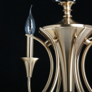 Żyrandol świecznikowy w kolorze miedzianym na 6 żarówek Consuelo MW-LIGHT 614013106