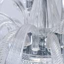 Żyrandol szklany na 6 żarówek, 68 cm średnicy, Ella MW-LIGHT Elegance 483013506