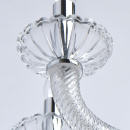 Żyrandol szklany na 6 żarówek, 68 cm średnicy, Ella MW-LIGHT Elegance 483013506