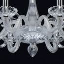 Żyrandol szklany na 6 żarówek, 68 cm średnicy, Ella MW-LIGHT Elegance 483013506