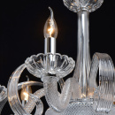 Żyrandol szklany na 6 żarówek, 68 cm średnicy, Ella MW-LIGHT Elegance 483013506