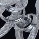 Żyrandol szklany na 6 żarówek, 68 cm średnicy, Ella MW-LIGHT Elegance 483013506