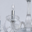 Żyrandol szklany na 6 żarówek, 68 cm średnicy, Ella MW-LIGHT Elegance 483013506