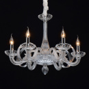Żyrandol szklany na 6 żarówek, 68 cm średnicy, Ella MW-LIGHT Elegance 483013506
