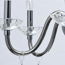 Żyrandol szklany, świecznikowy, kryształy Ella MW-LIGHT Crystal 483014706