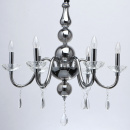 Żyrandol szklany, świecznikowy, kryształy Ella MW-LIGHT Crystal 483014706
