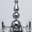 Żyrandol szklany, świecznikowy, kryształy Ella MW-LIGHT Crystal 483014706