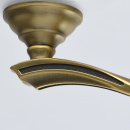 Żyrandol szklany, złota podstawa, 5 ramion Aphrodite MW-LIGHT Classic 317014705