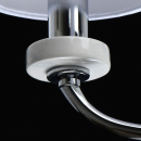 Żyrandol Vitalina ceramiczne ozdobniki, białe abażury MW-LIGHT Elegance 448014205