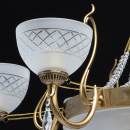 Żyrandol w kolorze miedzi MW-LIGHT Classic 450013309