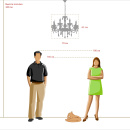 Żyrandol w stylu klasycznym MW-LIGHT Classic 301014908