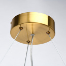 Żyrandol wiszący, szklane rurki LED Adelard MW-LIGHT Crystal 642013901