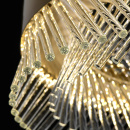 Żyrandol wiszący, szklane rurki LED Adelard MW-LIGHT Crystal 642013901