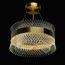 Żyrandol wiszący, szklane rurki LED Adelard MW-LIGHT Crystal 642013901