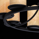 Żyrandol z naturalnym kamieniem imitującym świece Ayvengo MW-LIGHT Country 382017109