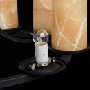 Żyrandol z naturalnym kamieniem imitującym świece Ayvengo MW-LIGHT Country 382017109