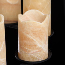 Żyrandol z naturalnym kamieniem imitującym świece Ayvengo MW-LIGHT Country 382017109