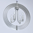 Żyrandol z obrotowych pierścieni dekorowany cyrkoniami Jester CHIARO 104012604