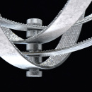 Żyrandol z obrotowych pierścieni dekorowany cyrkoniami Jester CHIARO 104012604