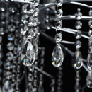 Żyrandol ze szklanymi kloszami w dół, kryształowe zawieszki Amelia MW-LIGHT 294015810