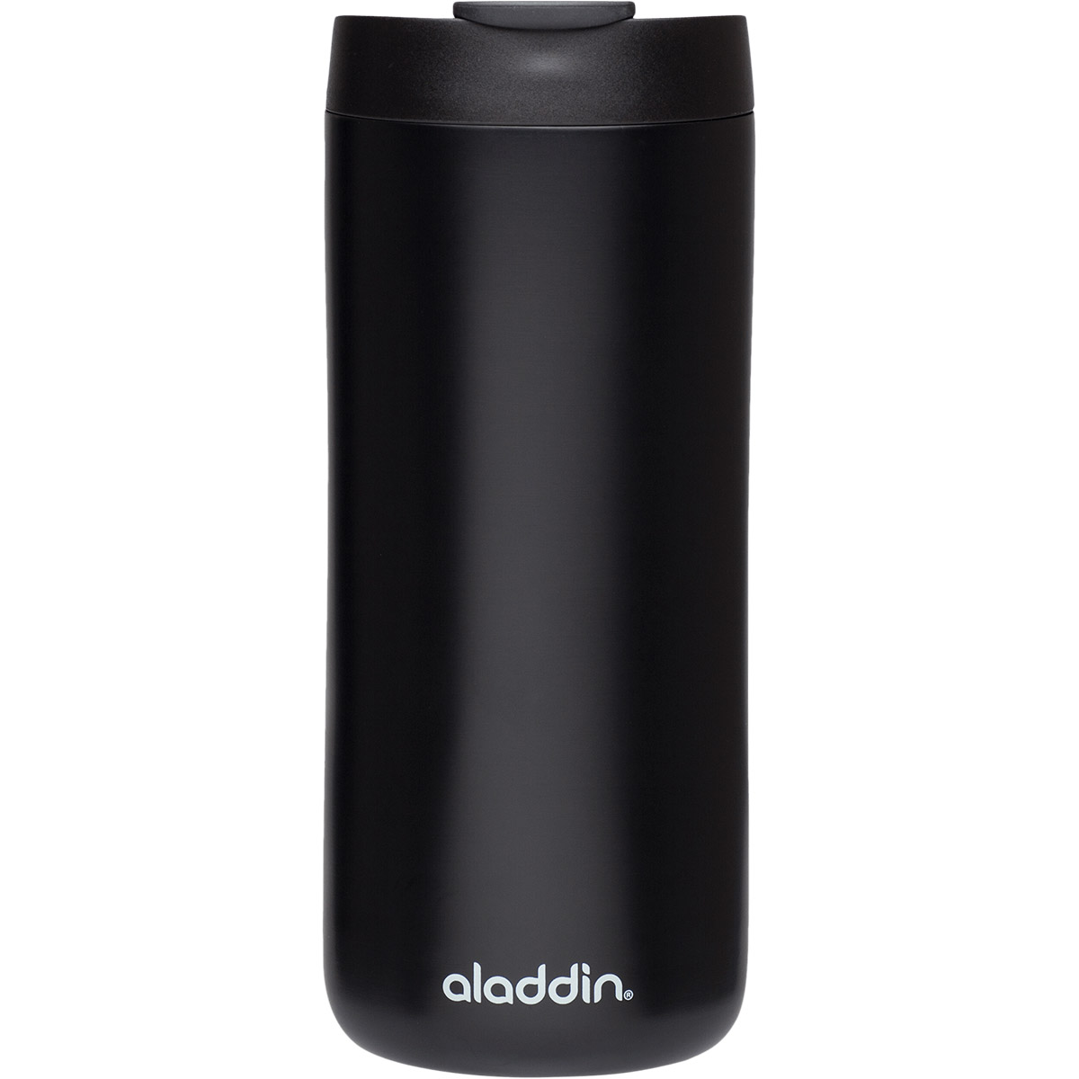 Czarny kubek termiczny 0,35 Litra, stal nierdzewna, Leak-Lock™ Aladdin