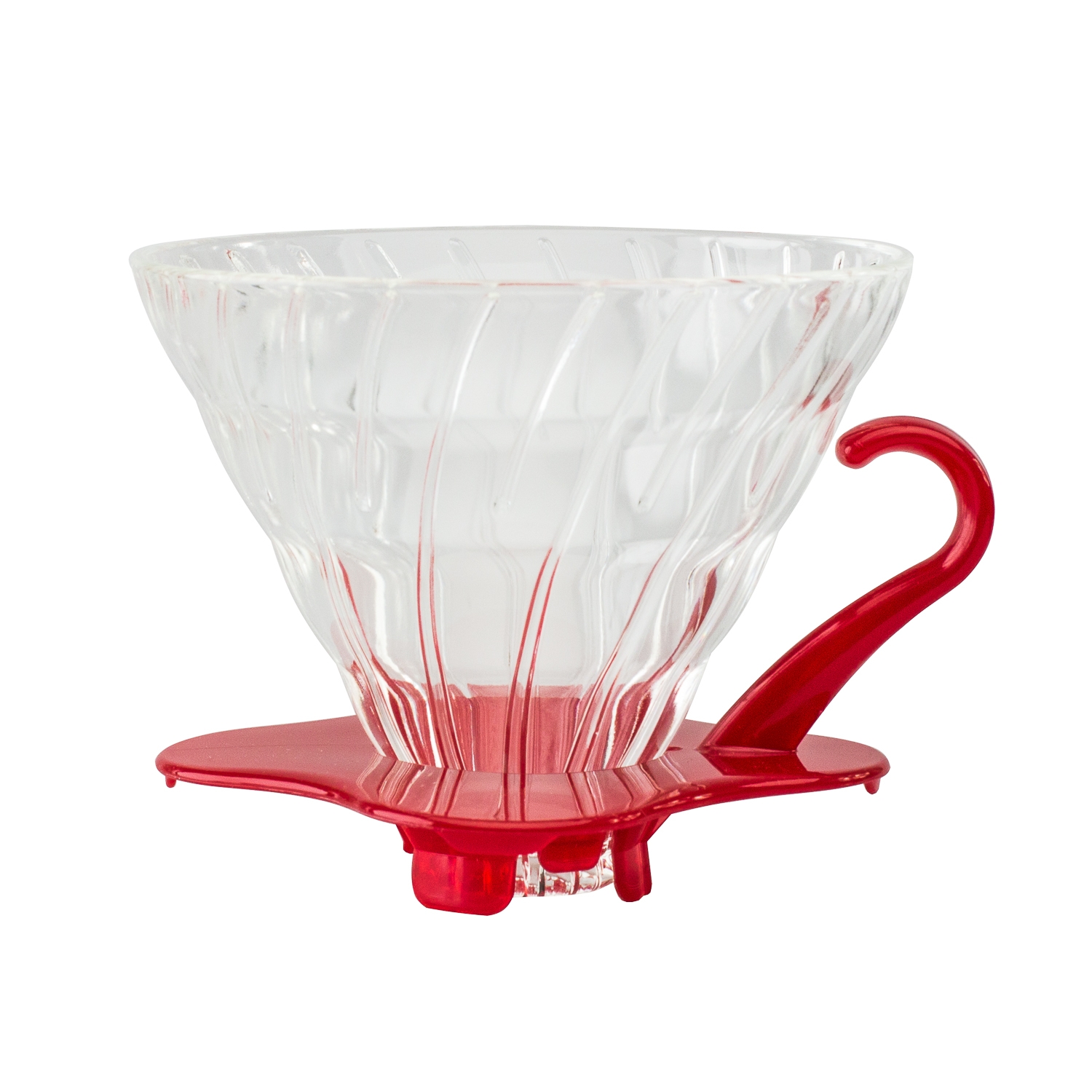 Zestaw Hario V6002 Glass Coffee Brewing Kit Czerwony sklep